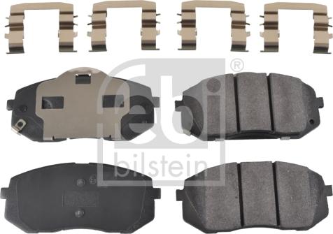 Febi Bilstein 116333 - Sada brzdových platničiek kotúčovej brzdy parts5.com