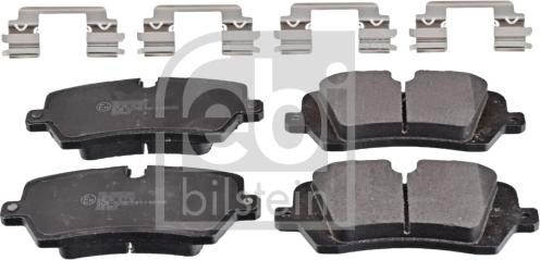 Febi Bilstein 116325 - Komplet kočnih obloga, disk kočnica parts5.com