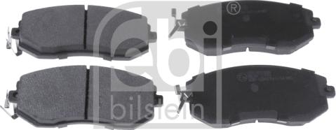 Febi Bilstein 116326 - Kit de plaquettes de frein, frein à disque parts5.com