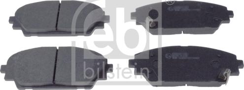 Febi Bilstein 116323 - Zestaw klocków hamulcowych, hamulce tarczowe parts5.com