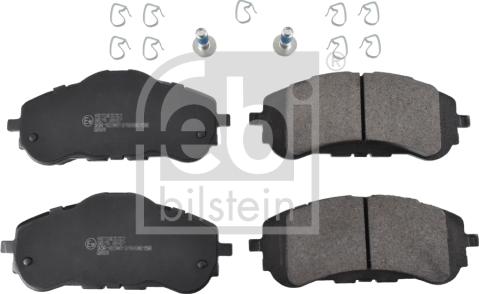 Febi Bilstein 116241 - Set placute frana,frana disc parts5.com