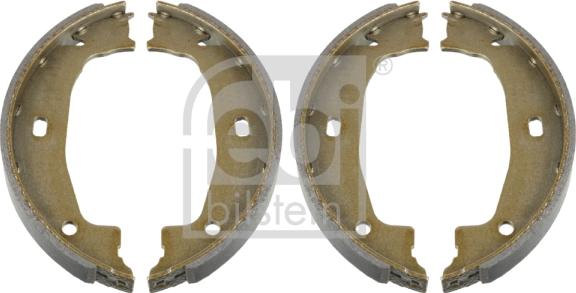 Febi Bilstein 18536 - Brake Shoe Set, parking brake parts5.com