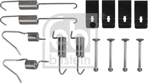 Febi Bilstein 182550 - Lisakomplekt, Piduriklotsid parts5.com