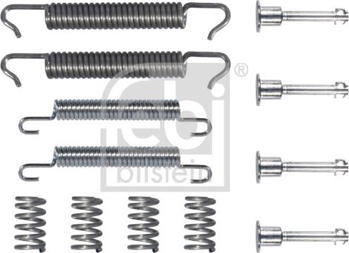 Febi Bilstein 182186 - Juego de accesorios, zapatas de freno parts5.com