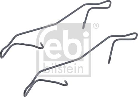 Febi Bilstein 182716 - Zubehörsatz, Scheibenbremsbelag parts5.com