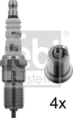 Febi Bilstein 13443 - Gyújtógyertya parts5.com