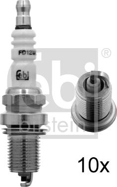 Febi Bilstein 13409 - Gyújtógyertya parts5.com