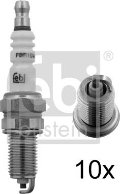 Febi Bilstein 13403 - Bujía de encendido parts5.com