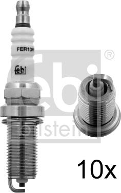 Febi Bilstein 13435 - Gyújtógyertya parts5.com