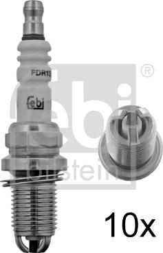 Febi Bilstein 13521 - Świeca zapłonowa parts5.com