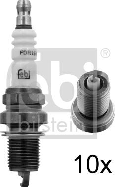 Febi Bilstein 13609 - Świeca zapłonowa parts5.com