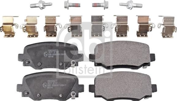 Febi Bilstein 170623 - Komplet pločica, disk-kočnica parts5.com