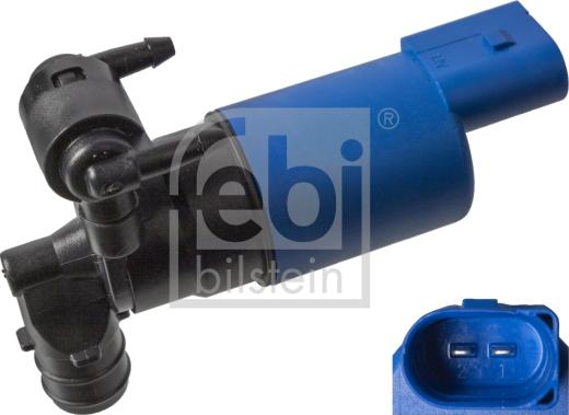 Febi Bilstein 170096 - Bomba de agua de lavado, lavado de faros parts5.com