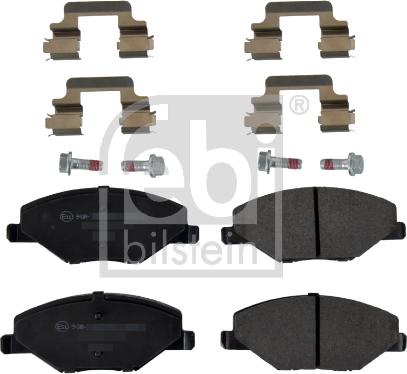 Febi Bilstein 171000 - Brake Pad Set, disc brake parts5.com