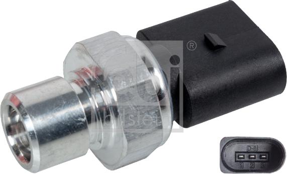 Febi Bilstein 171263 - Nyomáskapcsoló, klímaberendezés parts5.com