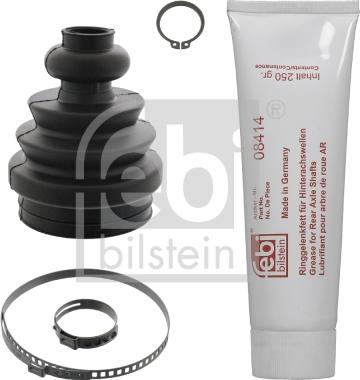 Febi Bilstein 17127 - Burduf cauciuc, articulatie planetara parts5.com