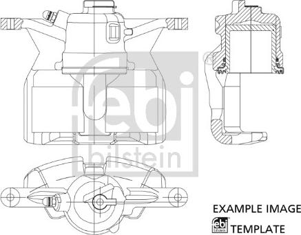 Febi Bilstein 178946 - Etrier frana parts5.com