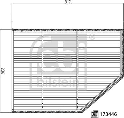 Febi Bilstein 173446 - Filtre, air de l'habitacle parts5.com