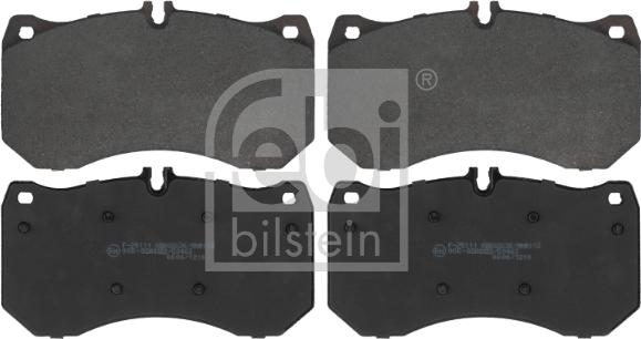 Febi Bilstein 173458 - Sada brzdových platničiek kotúčovej brzdy parts5.com