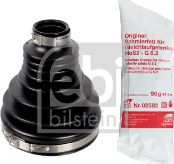 Febi Bilstein 172884 - Маншон, полуоска parts5.com