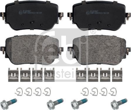 Febi Bilstein 177185 - Brake Pad Set, disc brake parts5.com