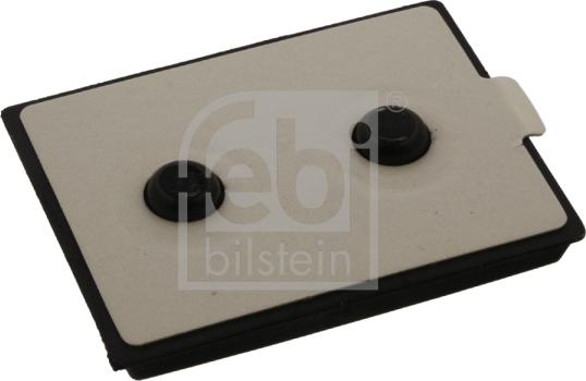 Febi Bilstein 35321 - Πλάκα φθοράς, επίπεδο ελατήριο parts5.com