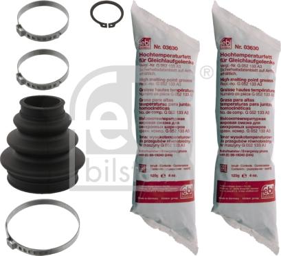 Febi Bilstein 36558 - Burduf cauciuc, articulatie planetara parts5.com