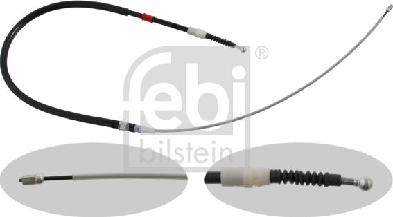 Febi Bilstein 30727 - Cable de accionamiento, freno de estacionamiento parts5.com