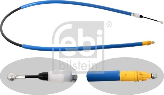 Febi Bilstein 33167 - Żażné lanko parkovacej brzdy parts5.com