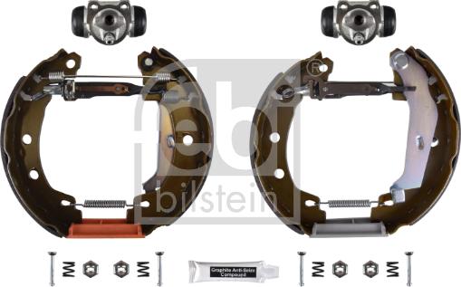 Febi Bilstein 37241 - Garnitura zavorne celjusti parts5.com