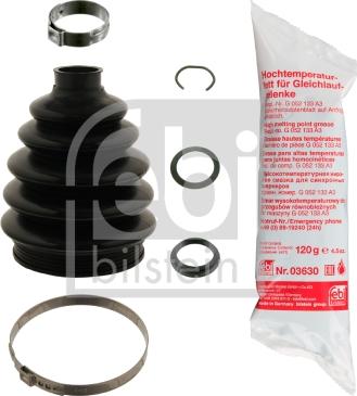 Febi Bilstein 29609 - Burduf cauciuc, articulatie planetara parts5.com