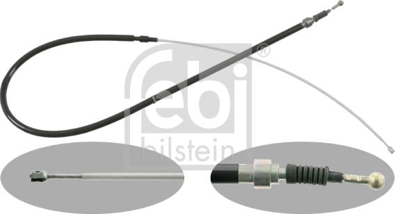 Febi Bilstein 22736 - Cable de accionamiento, freno de estacionamiento parts5.com