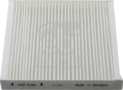 Febi Bilstein 27829 - Filter, interior air parts5.com