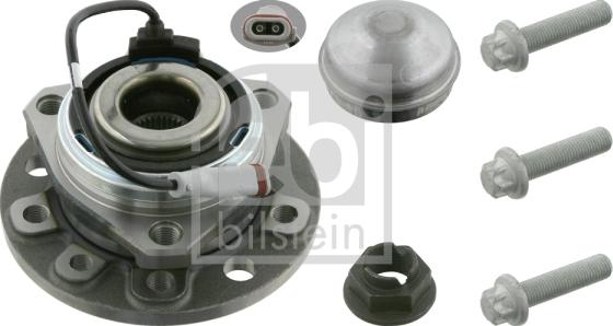 Febi Bilstein 27386 - Wheel hub, bearing Kit parts5.com