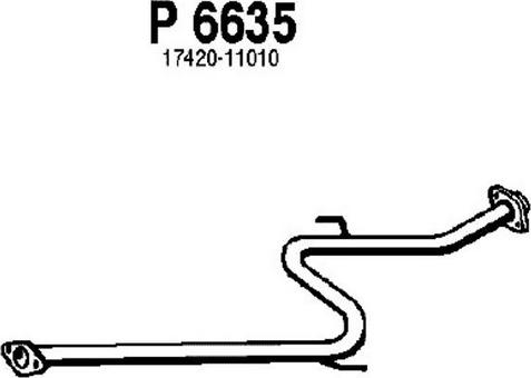 Fenno P6635 - Racord evacuare parts5.com