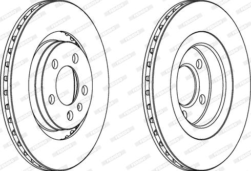 Ferodo DDF928 - Disc frana parts5.com