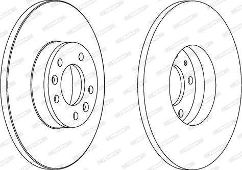 Ferodo DDF1602C - Piduriketas parts5.com