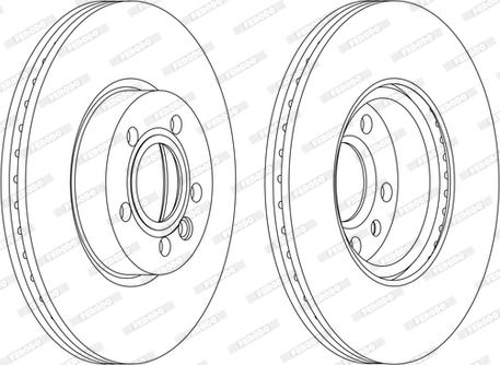 Ferodo DDF1160C - Piduriketas parts5.com