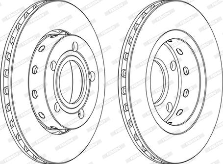 Ferodo DDF1887C - Disc frana parts5.com