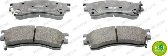 Ferodo FDB950 - Brake Pad Set, disc brake parts5.com