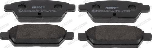 Ferodo FDB4997 - Brake Pad Set, disc brake parts5.com