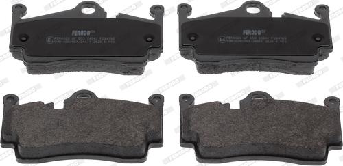 Ferodo FDB4965 - Brake Pad Set, disc brake parts5.com