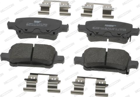 Ferodo FDB4938 - Brake Pad Set, disc brake parts5.com