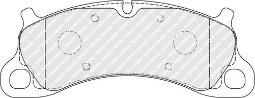 Ferodo FDB4664 - Set placute frana,frana disc parts5.com