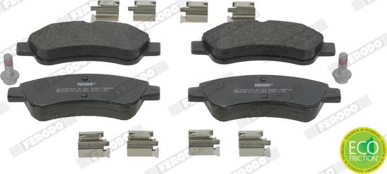 Ferodo FDB4066 - Brake Pad Set, disc brake parts5.com