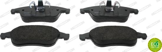 Ferodo FDB4068 - Brake Pad Set, disc brake parts5.com