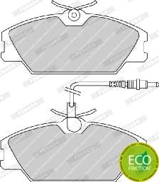 Ferodo FDB406 - Brake Pad Set, disc brake parts5.com