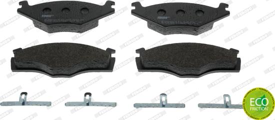 Ferodo FDB419 - Fékbetétkészlet, tárcsafék parts5.com