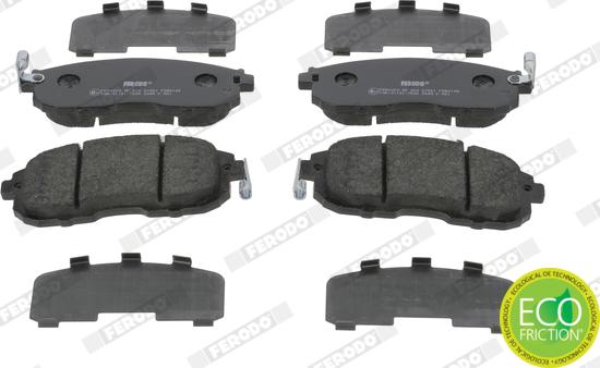 Ferodo FDB4148 - Brake Pad Set, disc brake parts5.com