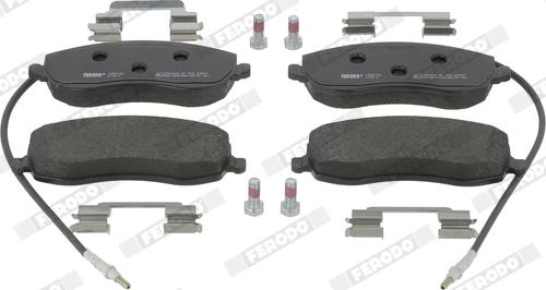 Ferodo FDB4154 - Set placute frana,frana disc parts5.com